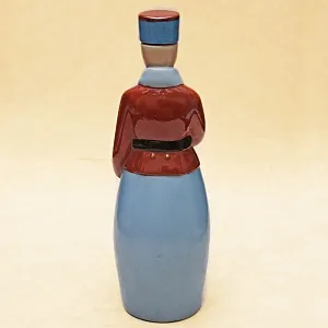 Штоф-Графин-Бутылка- Флакон для ликёра «Бывалый Жандарм», AРТ ДЕКО ROBJ ФРАНЦИЯ 1928г.