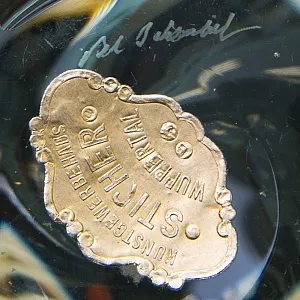 Ваза - Блюдо - Фруктовница Хрусталь VAL SAINT LAMBERT (Вал Сант Ламберт) Бельгия, конец 70-х гг.