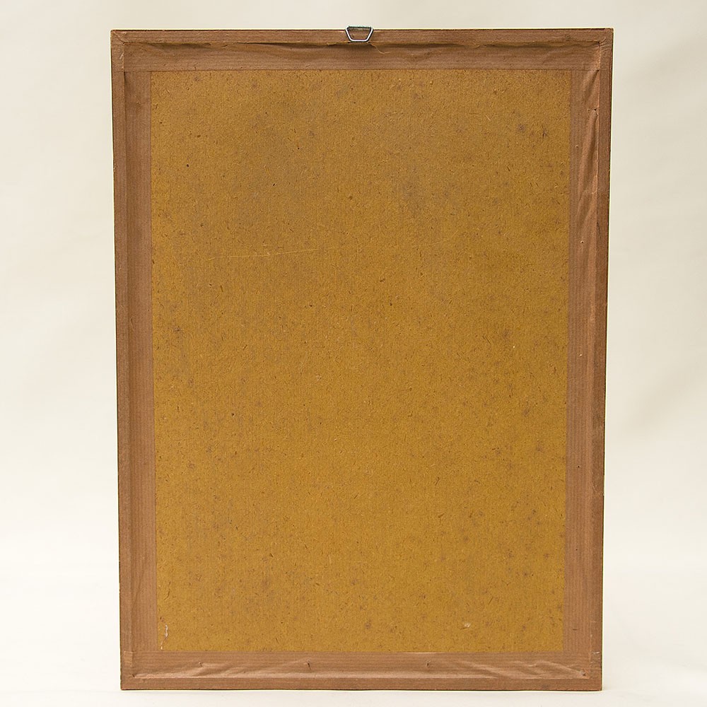 Винтажная Картина - Иллюстрация - Панно «Утро и домашние дела», Франция. 