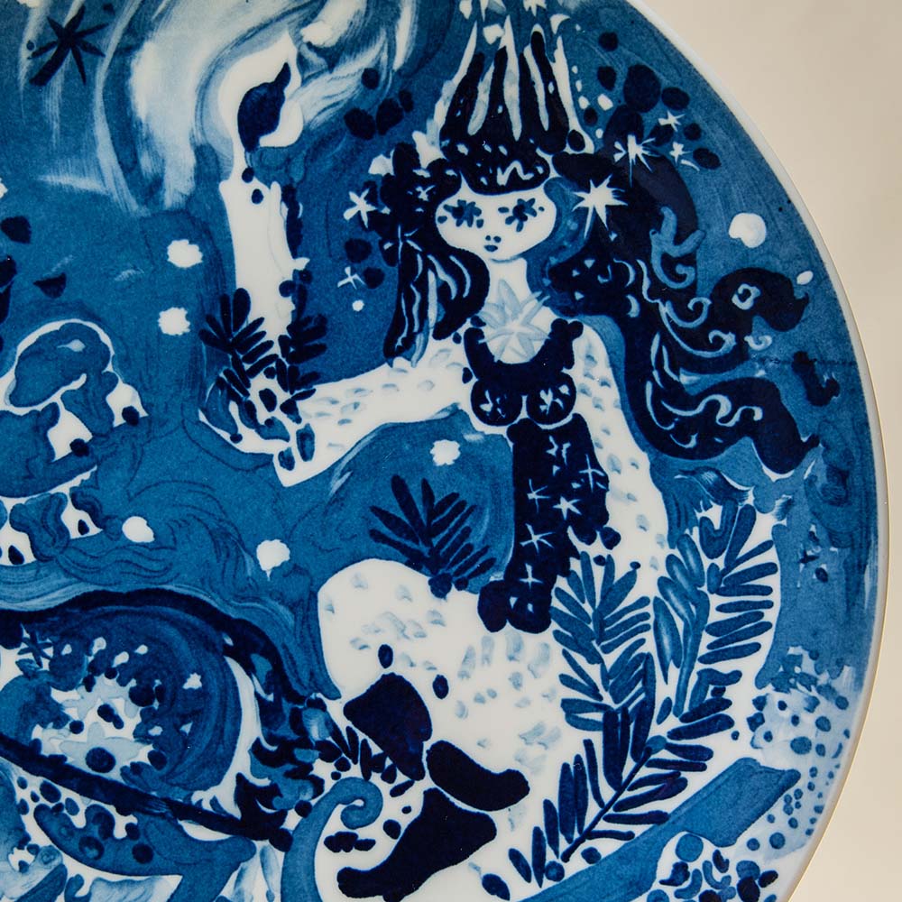 Коллекционная Тарелка - Блюдо «РОЖДЕСТВО 1979» Фарфор, MEISSEN / МЕЙСЕН Германия..