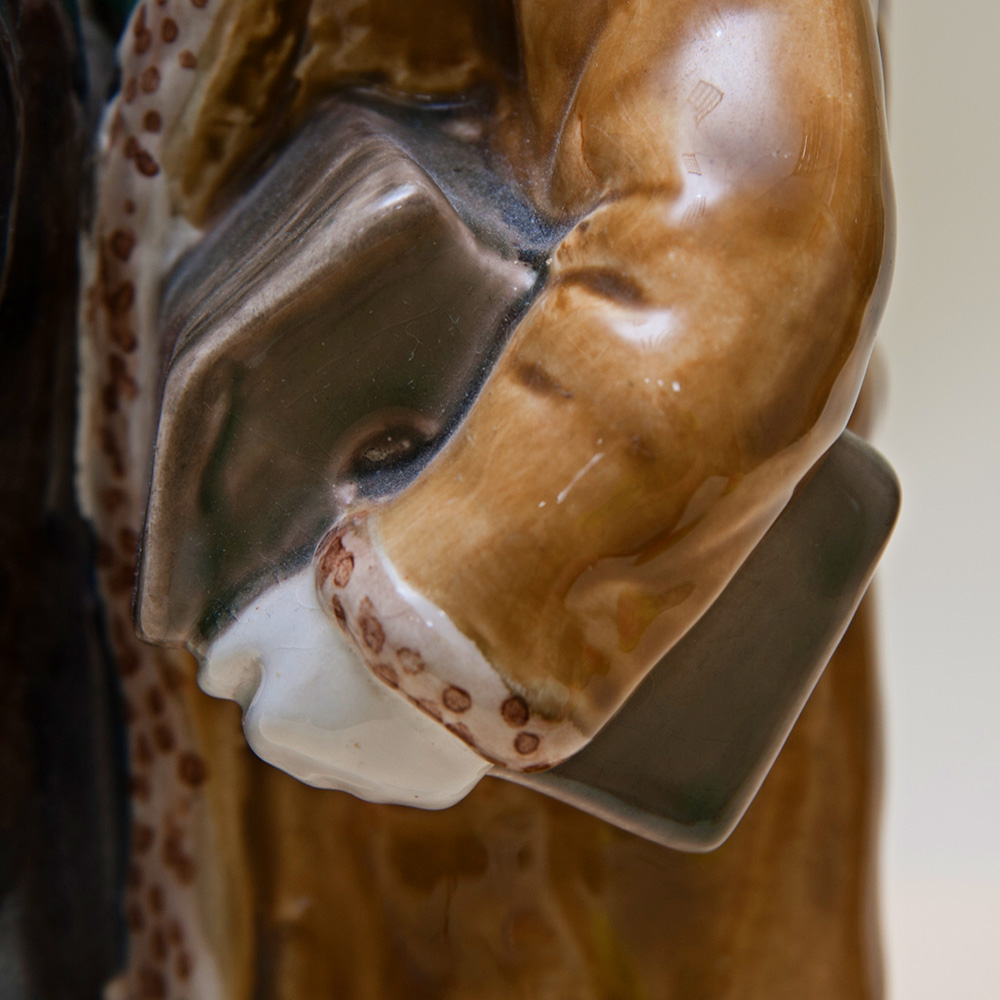 Большая Коллекционная статуэтка «Друзья птиц», Фаянс ЗиК Конаково, СССР - 1955 год.