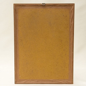 Винтажная Картина - Иллюстрация - Панно «Утро и домашние дела», Франция. 