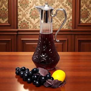 Винтажный Хрустальный ГРАФИН КУВШИН ДЕКАНТЕР АНГЛИЯ вторая половина ХХ века. 