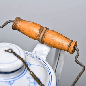 Антикварный Эмалированный Бидон - Канистра для Бензина на 2 литра. Германия 1914 год.