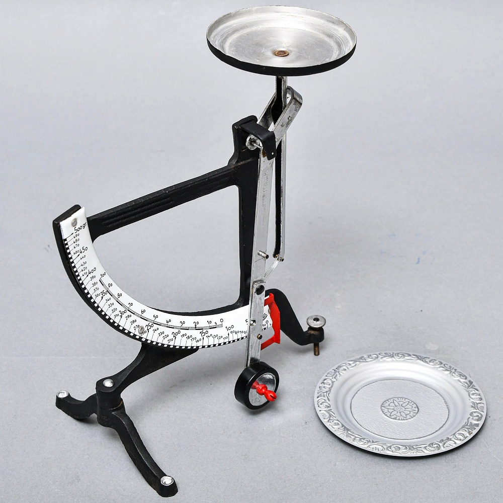 Винтажные Механические Почтовые Весы Повышенной точности до 500гр, Германия 50-е гг. 