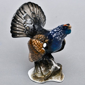 Коллекционная Фарфоровая статуэтка «ПТИЦА - ТЕТЕРЕВ», Rosenthal Германия, 1974 - 1982 годы.