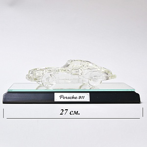 Коллекционная Хрустальная Модель «Автомобиль - Porsche 911», Spiegelau Crystal Германия. 