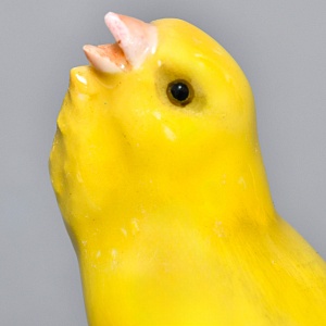 Коллекционная Фарфоровая статуэтка «Птица. Канарейка», Hutschenreuther Германия, середина ХХ века.