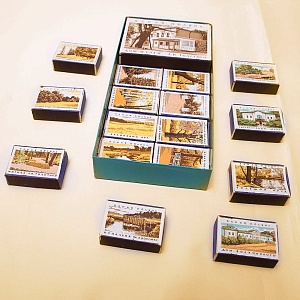 Памятный Сувенирый Набор - Хозяйственные Спички «Лев Толстой - Ясная Поляна», СССР -1967 год.