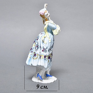 Коллекционная Фарфоровая статуэтка «Танцующая девушка», ROSENTHAL Германия, 1974 - 1982 годы. 
