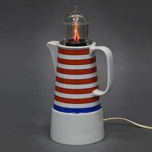 Редкость! Авторский Электрический Настольный Ночник «Маяк» от Rosenthal, Германия, конец XX века.