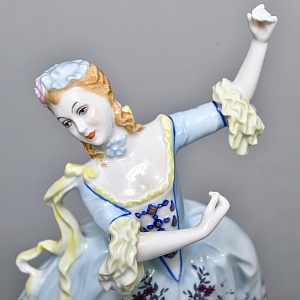 Коллекционная Фарфоровая статуэтка «Танцующая девушка», ROSENTHAL Германия, 1974 - 1982 годы. 