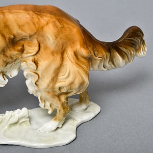 Редкость! Фарфоровая Статуэтка «Собака - Колли», Hutschenreuther, Германия -1965 год.