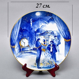  Коллекционная Фарфоровая Тарелка - Блюдо «Летучая мышь», MEISSEN Германия - 2007 год.