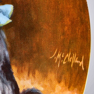 Коллекционная Фарфоровая Тарелка «Томми - Маленький клоун», RECO США - 1982 год.