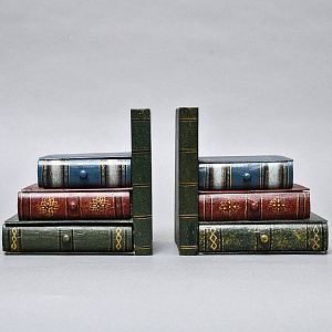 Букенды - Держатели - Ограничители - Подставка для книг «Антикварные книги», Германия, 60-е гг. 