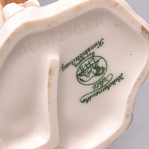 Фарфоровая Статуэтка «Птица - Зимородок», Hutschenreuther Германия, 1955 - 1968 годы.