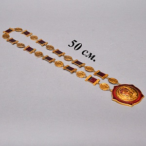 Редкость! Металлический Форменный Государственный Нагрудный Знак работника ЗАГСа, СССР середина ХХ века.