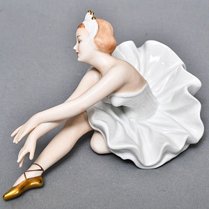 Фарфоровая статуэтка «Балерина. Анна Павлова»  ВАЛЕНДОРФ - WALLENDORF  Германия.