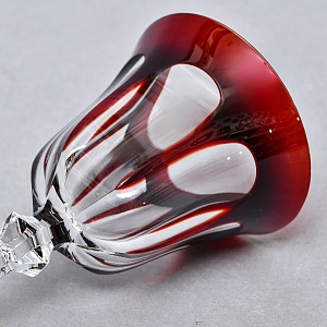 Редкость! Рубиновый Хрустальный Бокал для вина «Diana», NACHTMANN Германия, 60 -е годы ХХ века.