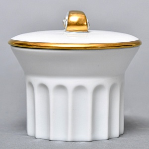  Фарфоровый Кофейный сервиз тет-а-тет «Греческие колонны» 8 предметов, Furstenberg Германия.