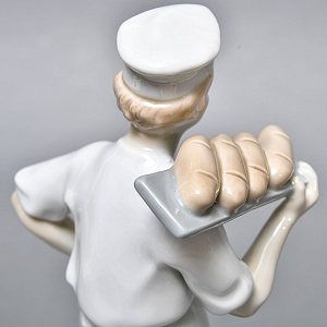 Коллекционная Фарфоровая статуэтка «ПЕКАРЬ», Grafenthal Германия, 1985 - 1990 года.