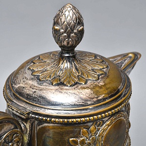 Старинный Антикварный Хрустальный Графин - Кувшин на 4 литра. Silverplate, Германия начало ХХ века.