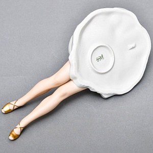 Коллекционная Фарфоровая статуэтка «Танцовщица - балерина», WALLENDORF Германия. 