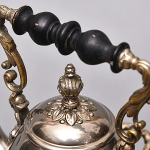 Небольшая Бульотка - Чайник - Запарник, Металл Silverplated, Англия, первая половина ХХ века. 