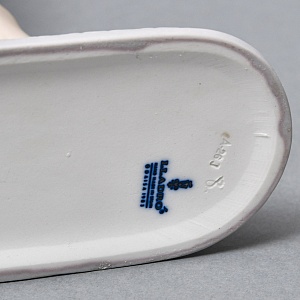 Парные Фарфоровые статуэтки «Теннисистка и Теннисист», Lladro Испания, 1982 - 1987 годы. 