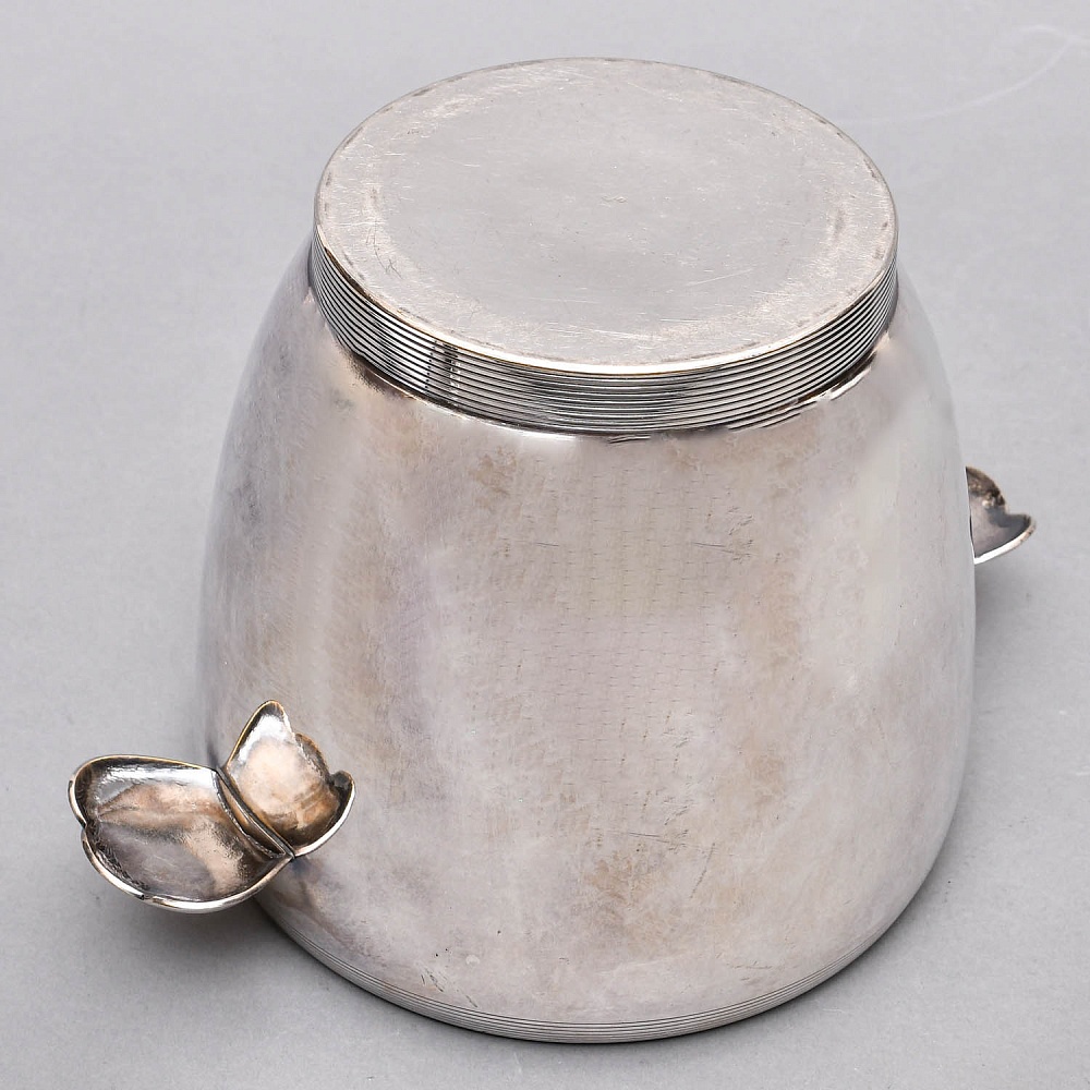 Винтажное Ведёрко для охлаждения шампанского или вина, Silverplate, SHEFFIELD Англия 50 -е годы  ХХ века.