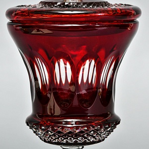 «Рубиновый Хрусталь» - Орешница - Ваза - Конфетница - Доза, DOROTHEENHUTTE Германия.