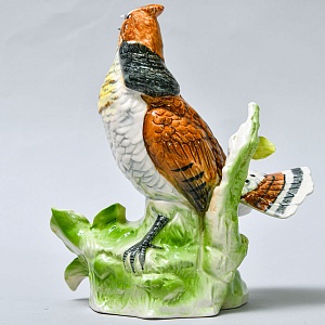 Фарфоровая Статуэтка «Птица - Рябчик», Германия вторая половина ХХ века.