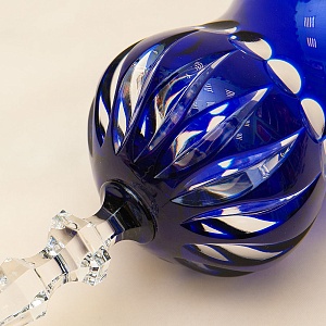 Набор Бокалы + Рюмки из Цветного Хрусталя «МЕРИЛИН», NACHTMANN Германия, 60 -е годы ХХ века.