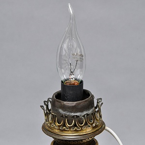 Электрический светильник «Керосиновая Лампа Kosmos - Brenner» Франция.