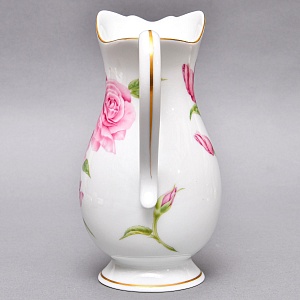Винтажный Фарфоровый Кувшин «Роза Живанши», Franklin Porcelain США - 1986 год.