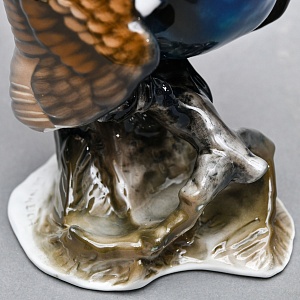 Коллекционная Фарфоровая статуэтка «ПТИЦА - ТЕТЕРЕВ», Rosenthal Германия, 1974 - 1982 годы.