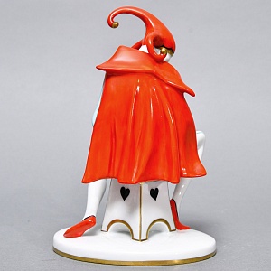 Редкая! Коллекционная Фарфоровая статуэтка «Придворный шут», GOEBEL Германия - 1986 год. 