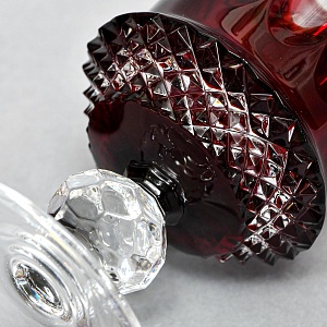 «Рубиновый Хрусталь» - Орешница - Ваза - Конфетница - Доза, DOROTHEENHUTTE Германия.