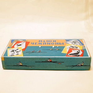 Памятный Сувенирый Набор - Хозяйственные Спички «Наши Чемпионы», СССР -1965 год. 