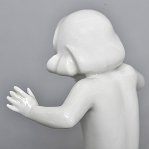 Антикварная Фарфоровая статуэтка «Девочка на черепахе», ROSENTHAL Германия, середина ХХ века.