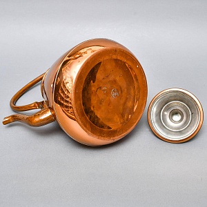 Большой Винтажный Медный Чайник на 6,5 литров, MECAP Бельгия середина ХХ века!