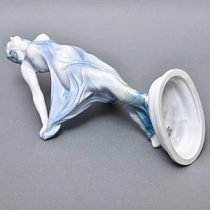 Антикварная Фарфоровая статуэтка Арт Деко «Невеста ветра», Rosenthal Германия, 1912 - 1914 годы. 