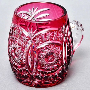 Коллекционная Пивная Кружка из Цветного Хрусталя, NACHTMANN Германия, 70-е гг.