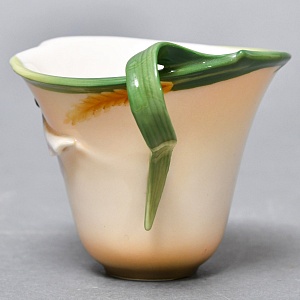 Авторский Фарфоровый Чайный сервиз «Бабочки и стрекозы» на 4 персоны, Franz Collection Тайвань.