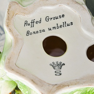 Фарфоровая Статуэтка «Птица - Рябчик», Германия вторая половина ХХ века.