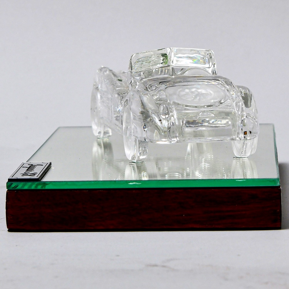 Коллекционная Хрустальная Модель «Автомобиль - Jaguar XK» Spiegelau Crystal Германия. 