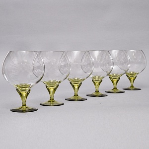 Бокалы для Коньяка «Papyrus», Хрусталь Rosenthal Studio Line, Германия -1960 - 1969 годы.