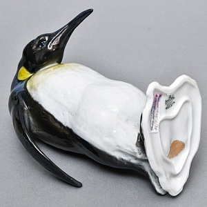 Авторские Парные Фарфоровые статуэтки «Королевские Пингвины», Rosenthal Германия - 1939 год.  