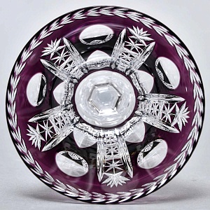 Антикварный Хрустальный Бокал для вина, Knittel FAKIRIS, Германия, конец 30-х гг.